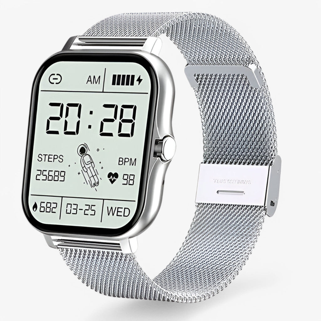 Smartwatch z ekranem dotykowym, połączeniami Bluetooth, monitorowaniem aktywności, powiadomieniami i trybami sportowymi | Adrien