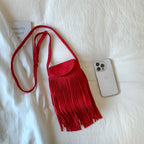 Clutch Vintage Ruskind Kvastdetalje | Delaney