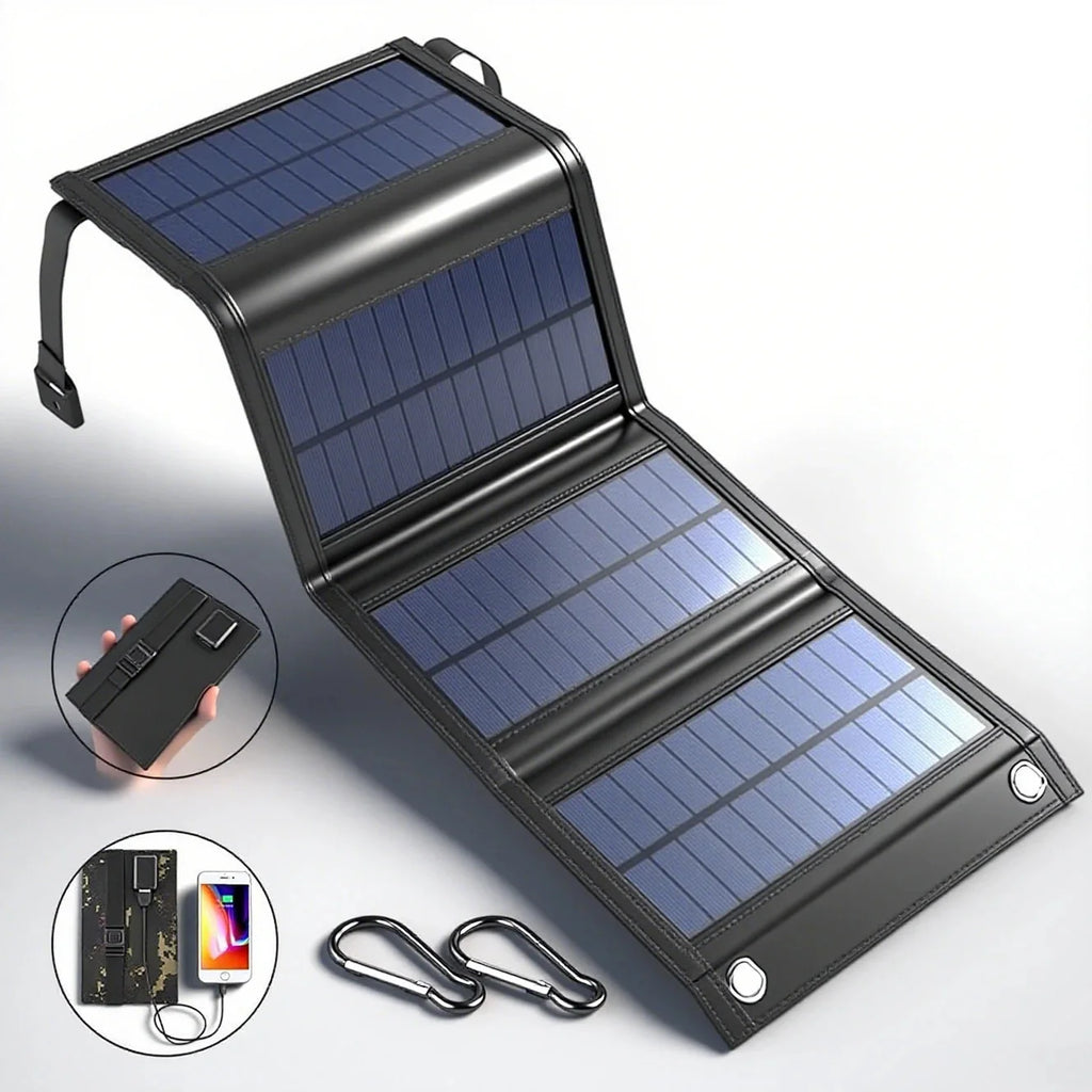 Składany panel słoneczny USB Kemping Outdoor | SunFold