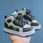 Dziecięce sneakersy High Top Sznurowane Stabilność | Calvero