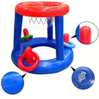 Oppustelig basketballkurv med PVC vandspil | HoopGlide