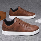 Sneakersy sznurowane elastyczna podeszwa komfort na co dzień | Virex