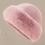 Damska zimowa czapka, miękki plusz, elastyczna | FrostMuse