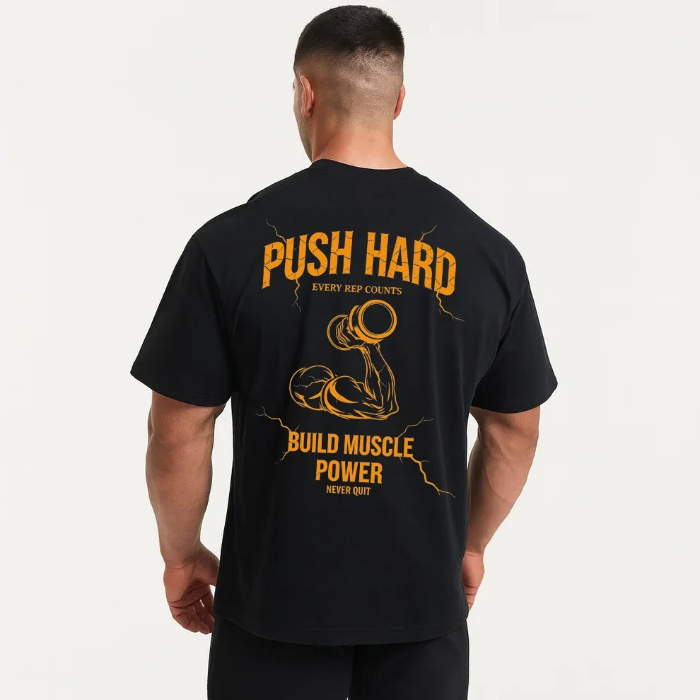 Norex GYM – Oddychający bawełniany T-shirt odprowadzający wilgoć, zapewniający komfort wiosną i latem