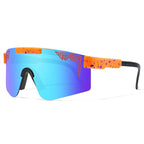 Sportowe okulary przeciwsłoneczne UV400 z lekką oprawką typu wraparound | Kryven