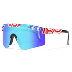 Sportowe okulary przeciwsłoneczne UV400 z lekką oprawką typu wraparound | Kryven