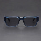 Kwadratowe okulary przeciwsłoneczne z gradientem UV400 w stylu retro | Zenvor