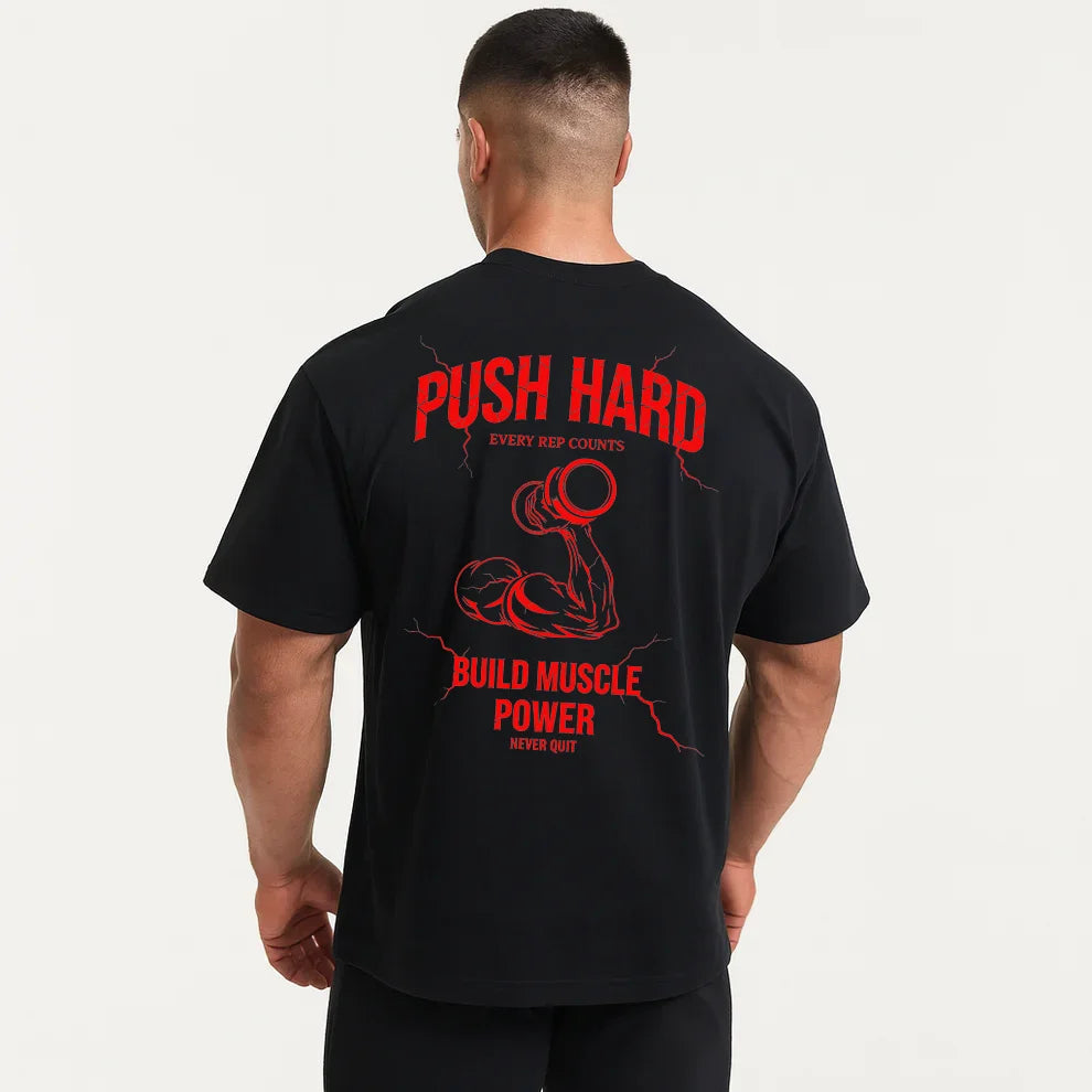 Norex GYM – Oddychający bawełniany T-shirt odprowadzający wilgoć, zapewniający komfort wiosną i latem