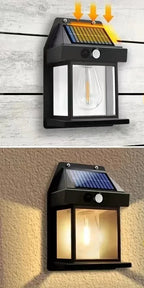 Solarny kinkiet Czujnik ruchu 120° LED Zewnętrzny | Lumero
