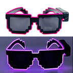 LED-lysbriller med fire lystilstande | GlowPulse