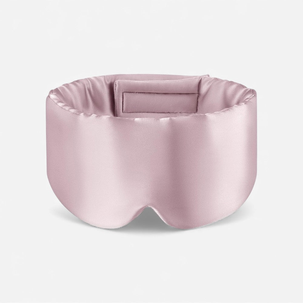 Blød sovemaske i polyester med justerbar rem til søvn og rejser | Blanche