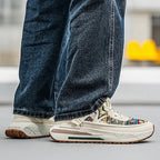 Sneakersy tekstylne sznurowane lekkie komfortowe do noszenia na co dzień | Venturo