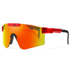 Sportowe okulary przeciwsłoneczne UV400 z lekką oprawką typu wraparound | Kryven