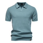 Aldric Mason Klassisk Kortærmet Polo Shirt Til Sommer Herre