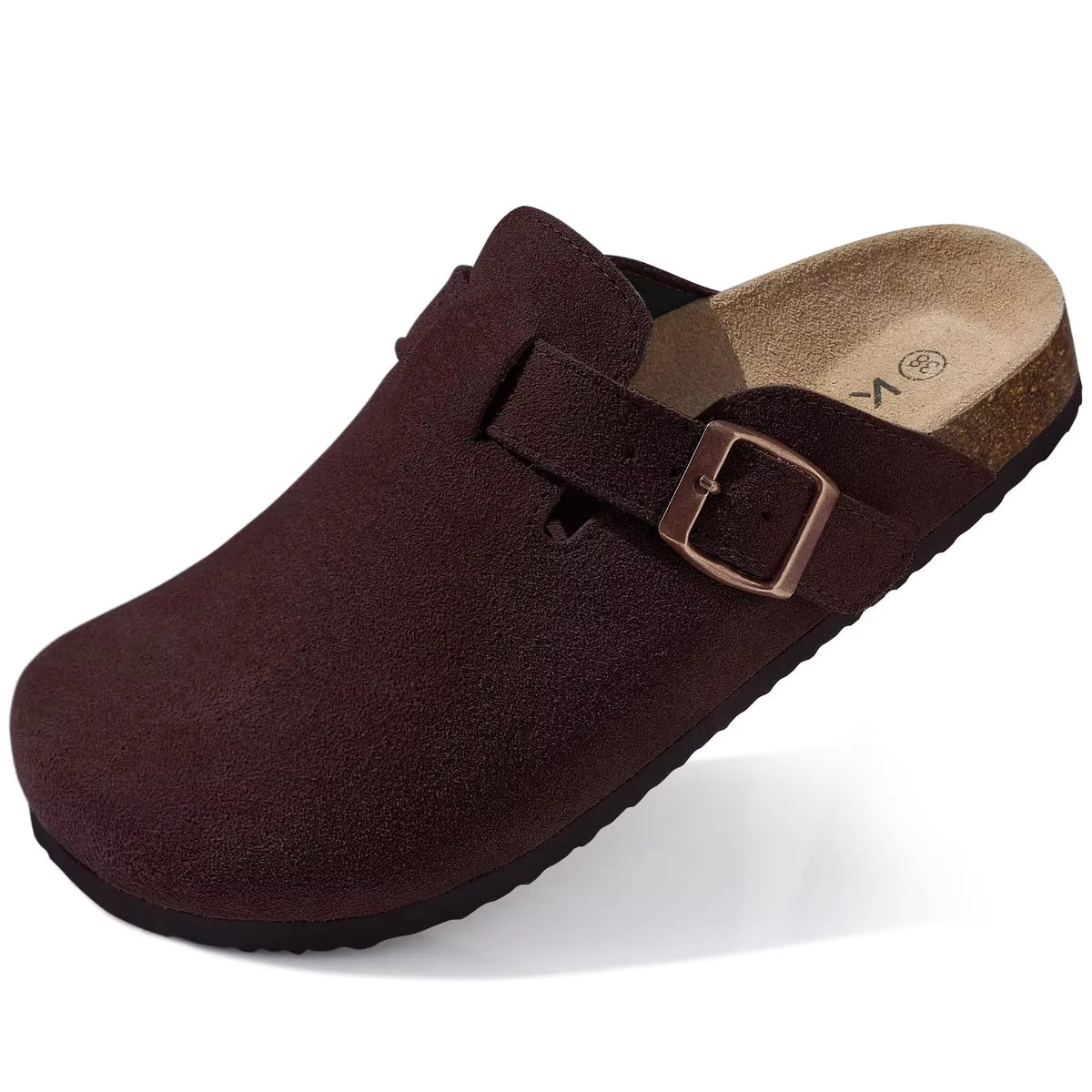 Unisex dreváky med korkstøtte og slip-on design | Matt