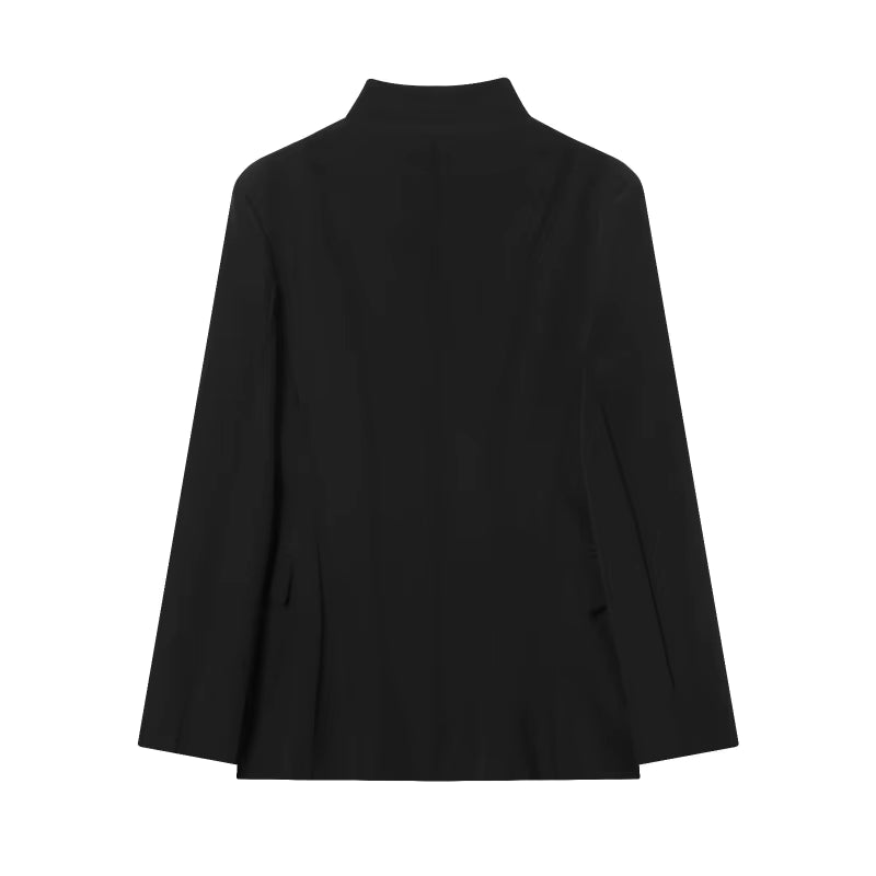 Elegancki dopasowany kombinezon, dwuczęściowy komplet casualowy | Vexon