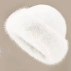 Damska zimowa czapka, miękki plusz, elastyczna | FrostMuse