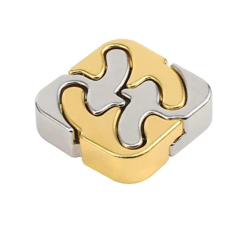 Geometryczna metalowa układanka 3D dla młodzieży i dorosłych do ręcznego składania | Marcello