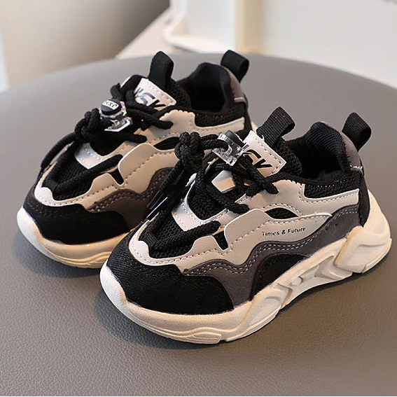 Zylen Arc Dziecięce sneakersy z oddychającej siateczki, sportowe, z antypoślizgową podeszwą, uniseksowe