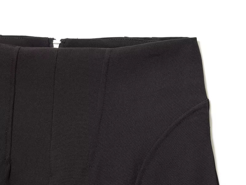 Elegancki dopasowany kombinezon, dwuczęściowy komplet casualowy | Vexon