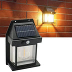 Solarny kinkiet Czujnik ruchu 120° LED Zewnętrzny | Lumero