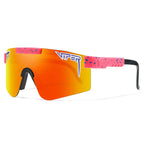 Sportowe okulary przeciwsłoneczne UV400 z lekką oprawką typu wraparound | Kryven