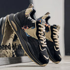 Sneakers syntetisk snørelukning PVC-sål komfort | Doreno
