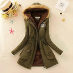 Vinterparka Justerbar Talje Foret Polyester | Irene