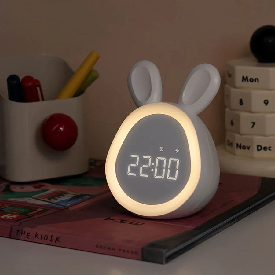 LED-natlampe til børn med kanindesign justerbar lysstyrke og blødt lys | Thérèse