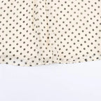 Bluse Polka Dot V-Neck Slim Fit | Elaris