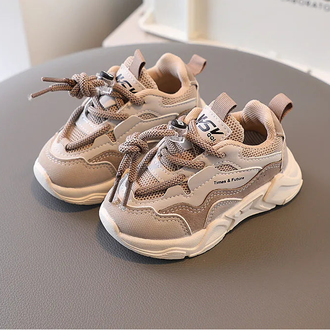 Zylen Arc Dziecięce sneakersy z oddychającej siateczki, sportowe, z antypoślizgową podeszwą, uniseksowe