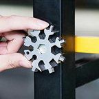 Kompakt 18-w-1 uniwersalny klucz z motywem płatka śniegu |ToolRing