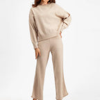 Komplet dzianinowy Oversize Wygodny Casual | Norixa