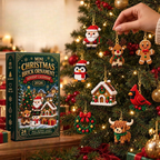 Adventskalender med 24 mini figurer til byggeri | Santavent