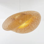 Lampa wisząca bambusowa boho LED | Luminara