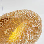 Lampa wisząca bambusowa boho LED | Luminara