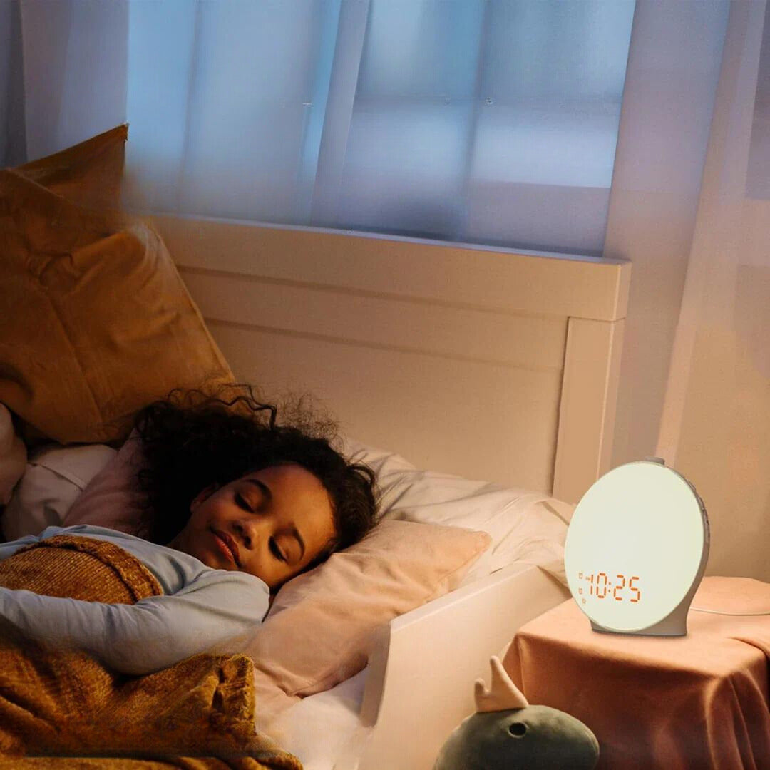 Lampka pobudkowa symulująca wschód słońca | Luminexa