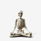 Dekoracyjny wyświetlacz z żywicy w postaci szkieletu na Halloween | BoneGuard