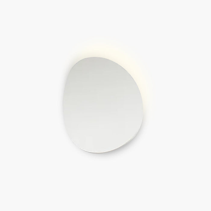 Owalna aluminiowa lampa ścienna LED, nowoczesne oświetlenie | Marina