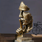 Skulptur med Abstrakt Resin Design | Solenique