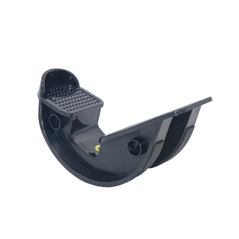 Kompakt fodrulle med buet design og struktureret overflade | Foottera