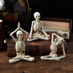 Dekoracyjny wyświetlacz z żywicy w postaci szkieletu na Halloween | BoneGuard