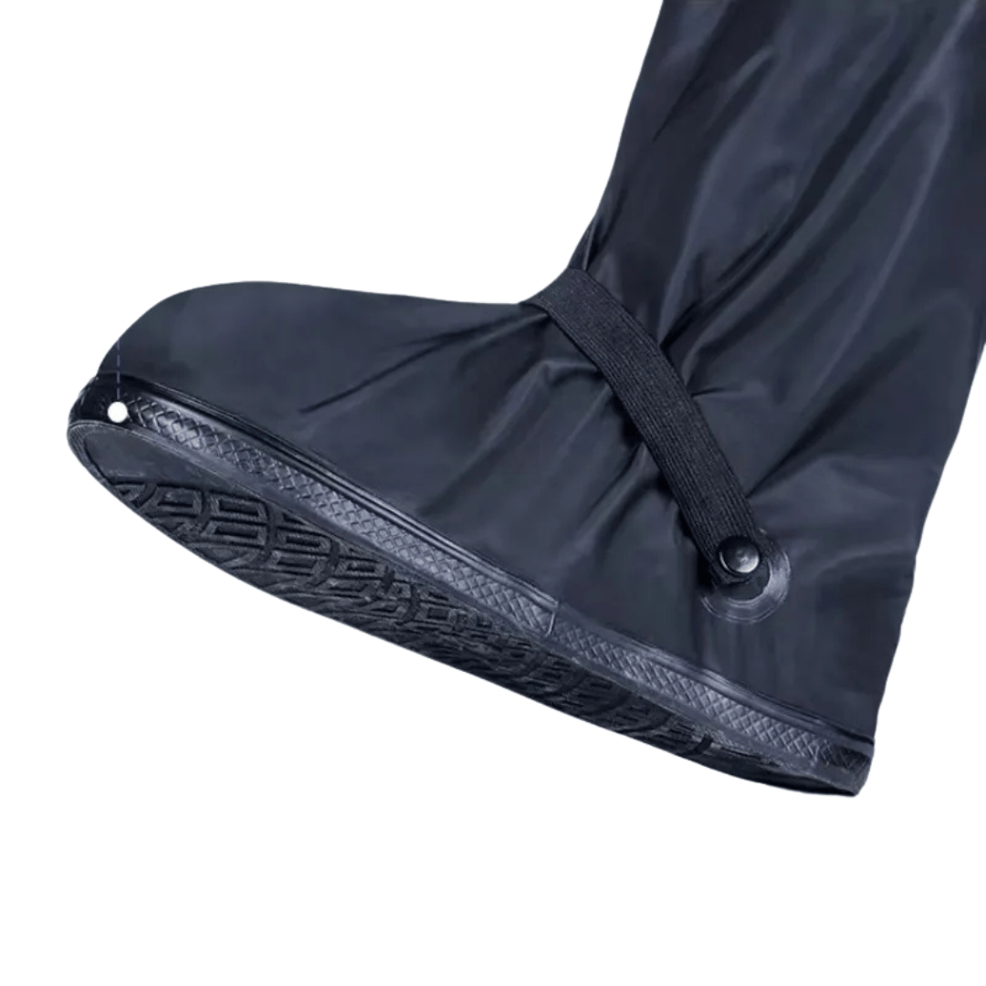 Wielorazowe nakładki na buty z PVC z zamkiem błyskawicznym i elastycznym otworem | RainSocks