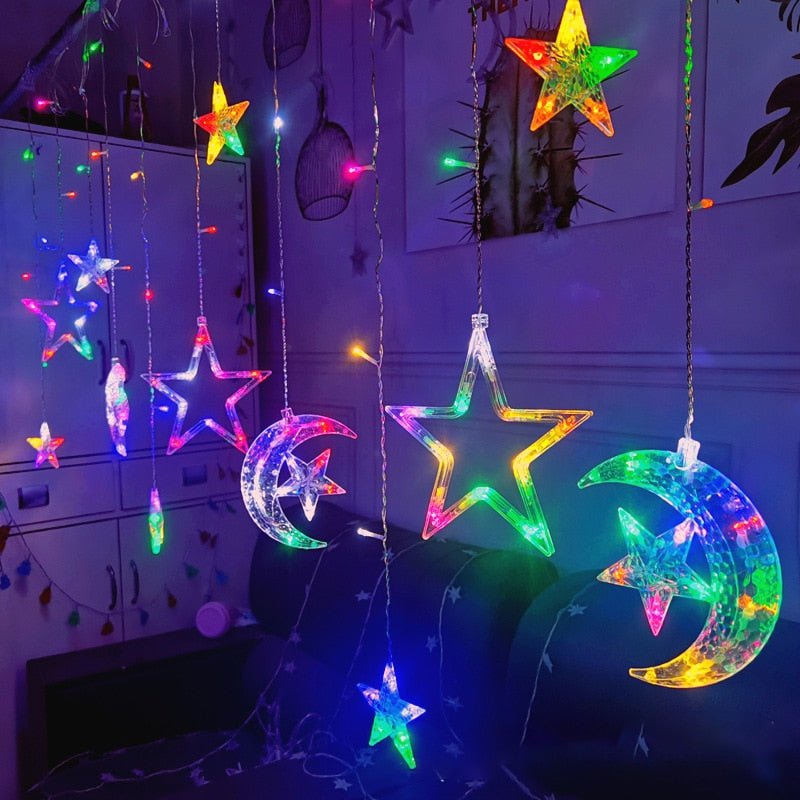 Łańcuch świetlny z gwiaździstym nastrojowym światłem LED | Celestara
