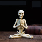 Dekoracyjny wyświetlacz z żywicy w postaci szkieletu na Halloween | BoneGuard