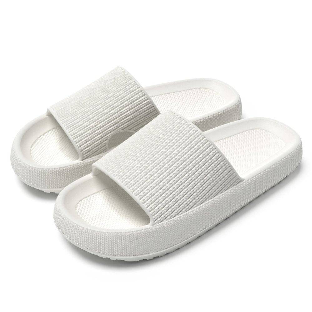 Bløde hjemmesko med memory foam polstring og skridsikker profilsål | Yann