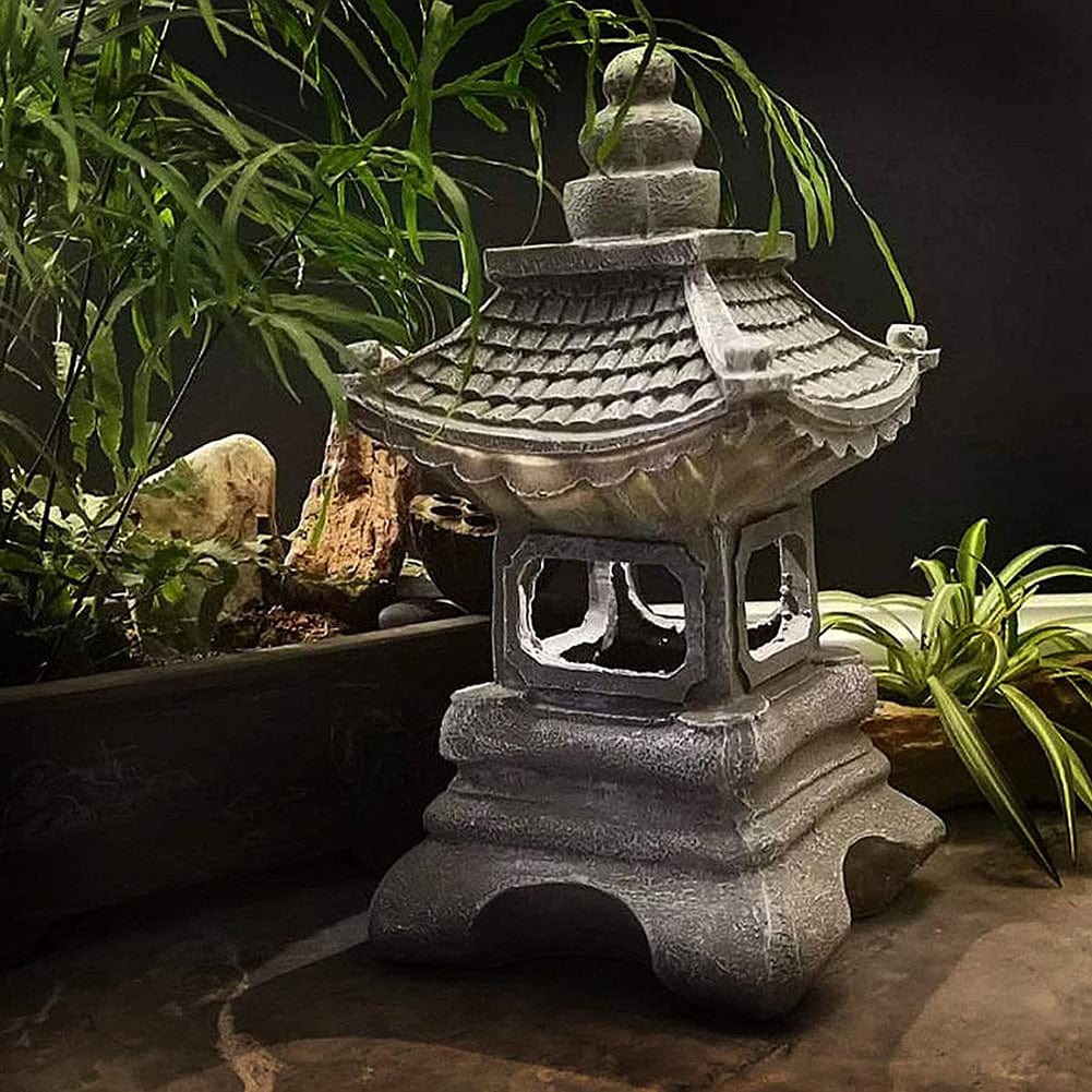 Solcellelanterne Japansk Havebelysning Udendørs | Lumiera