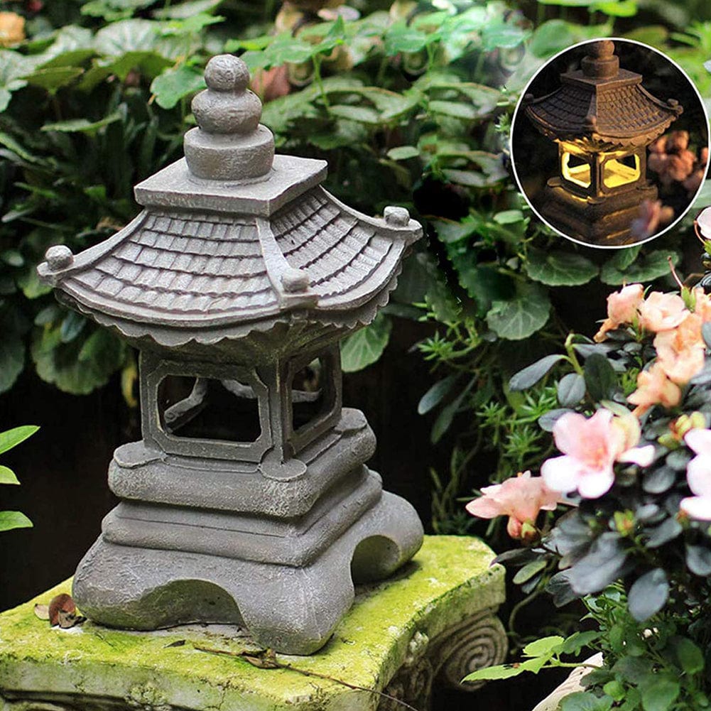 Solcellelanterne Japansk Havebelysning Udendørs | Lumiera