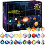 Adventskalender med 24 planeter til ophængning | PlanetAdvent