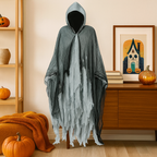 Peleryna na Halloween Szkielet Kaptur Kostium Cosplay Impreza tematyczna | MysteryRope
